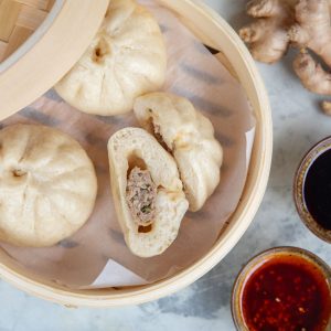Chicken & Shiitake Mushroom Bao Zi